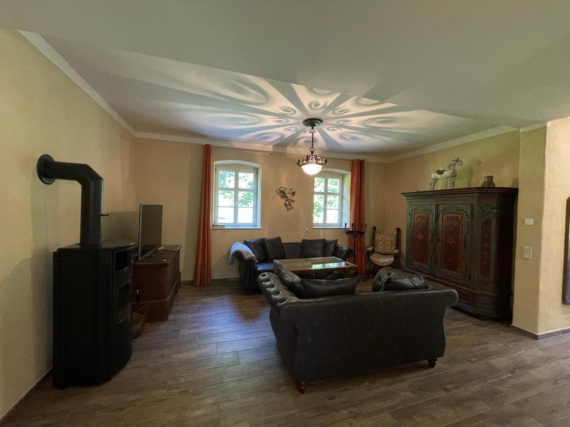 Ferienwohnung Parkblick Im Badehaus Rosenthal-Bielatal Esterno foto