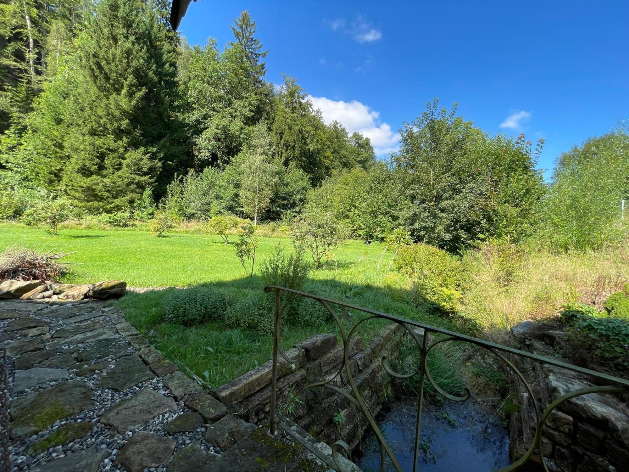 Ferienwohnung Parkblick Im Badehaus Rosenthal-Bielatal Esterno foto