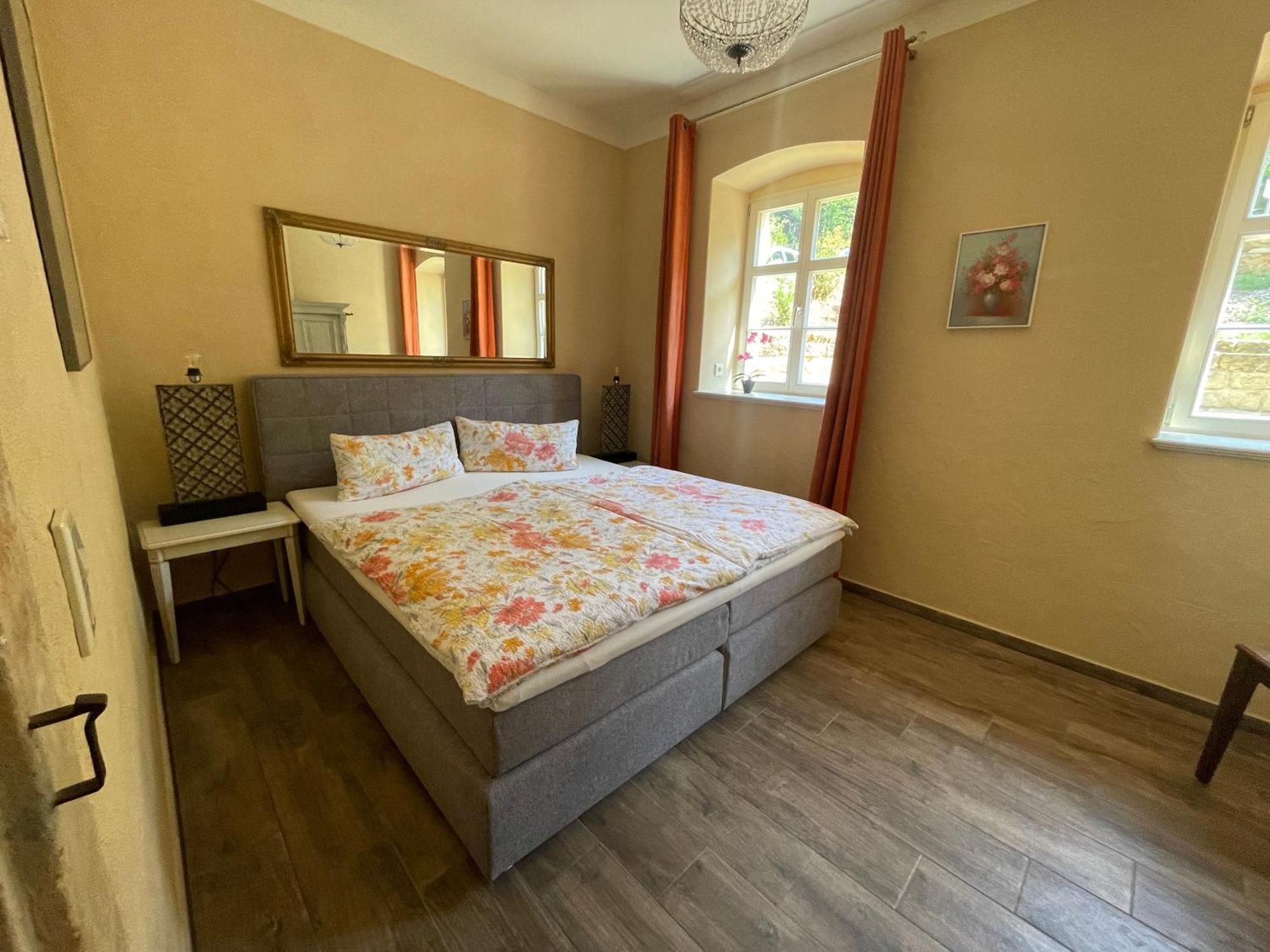 Ferienwohnung Parkblick Im Badehaus Rosenthal-Bielatal Esterno foto