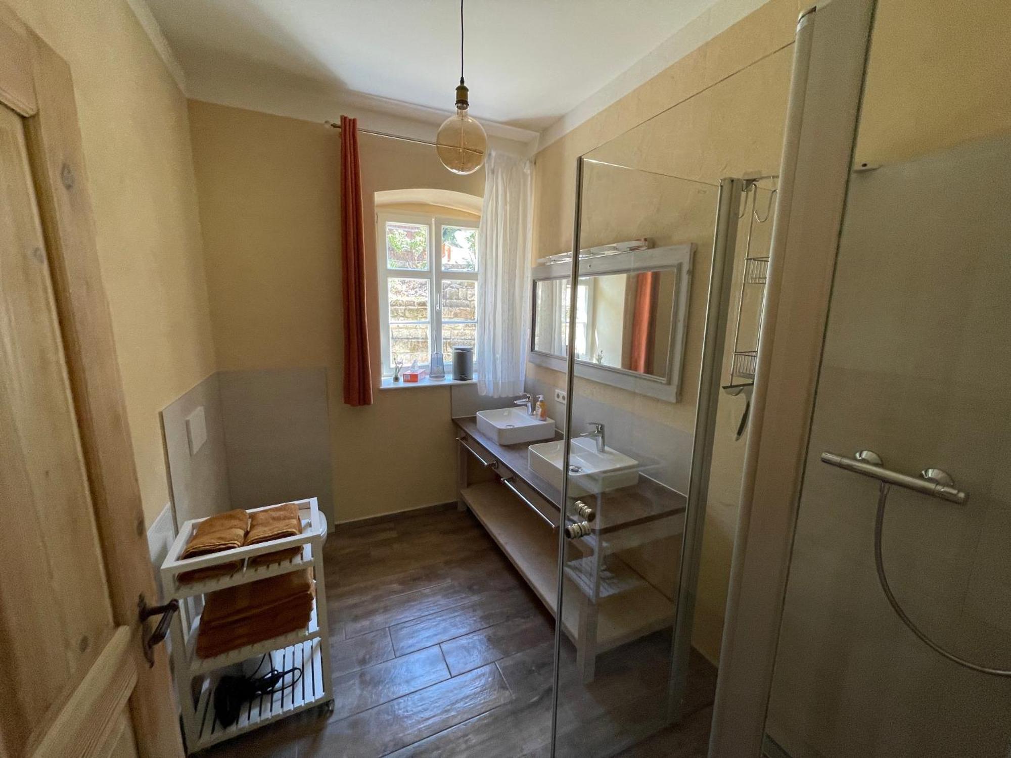 Ferienwohnung Parkblick Im Badehaus Rosenthal-Bielatal Esterno foto